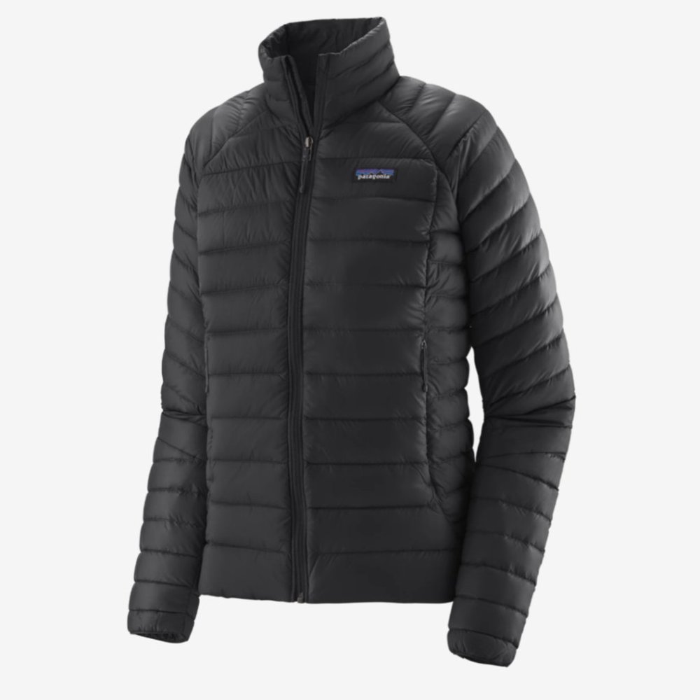 Patagonia Women's Black Down Jacket Coat Puffer